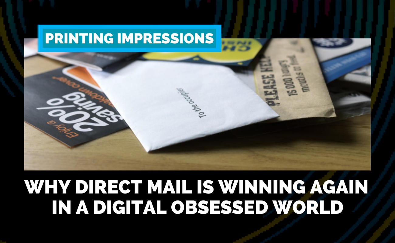 Direct mail marketing campaign illustrating how physical mail improves engagement and ROI alongside digital marketing.